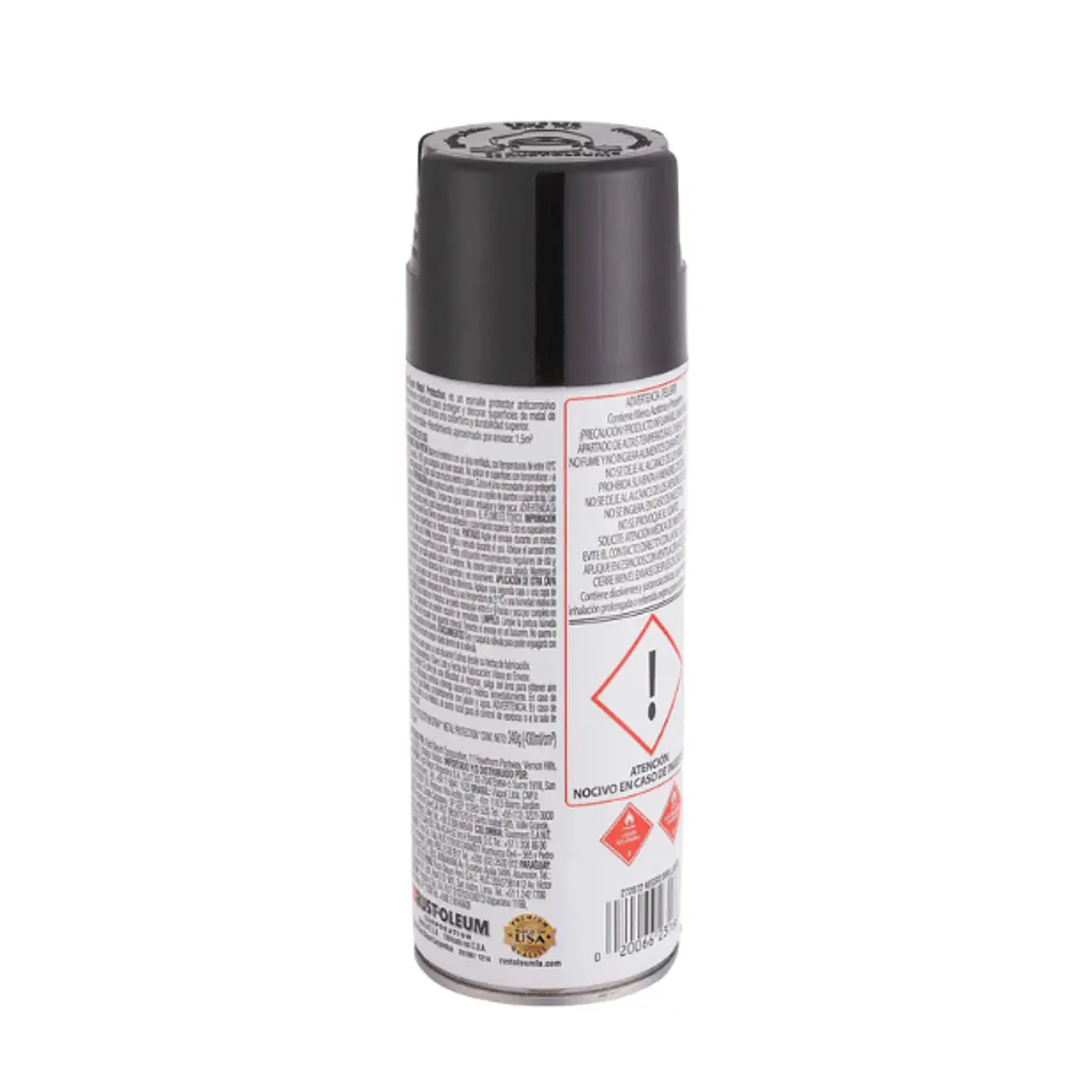 Rust-Oleum Metal Protection Negro Brillante 340 g 2