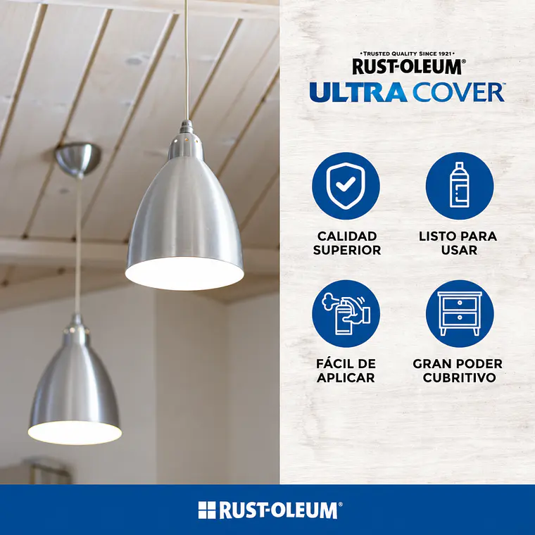 Pintura Spray Ultra Cover 2X Negro Brillante 340 g 2