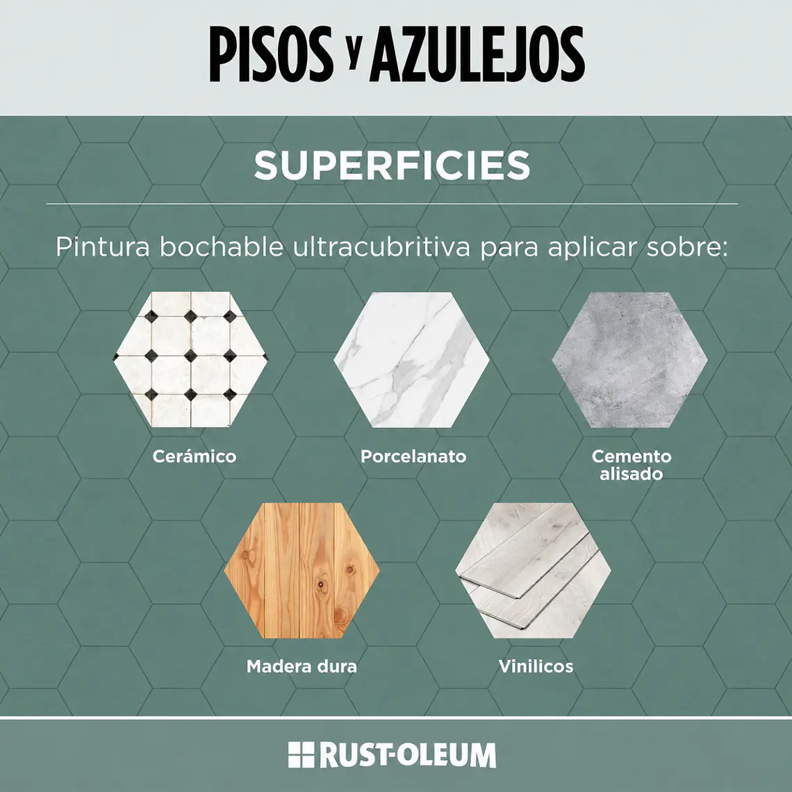 Pintura para Pisos Base Blanca Entintable Rust-Oleum 946 ml 3