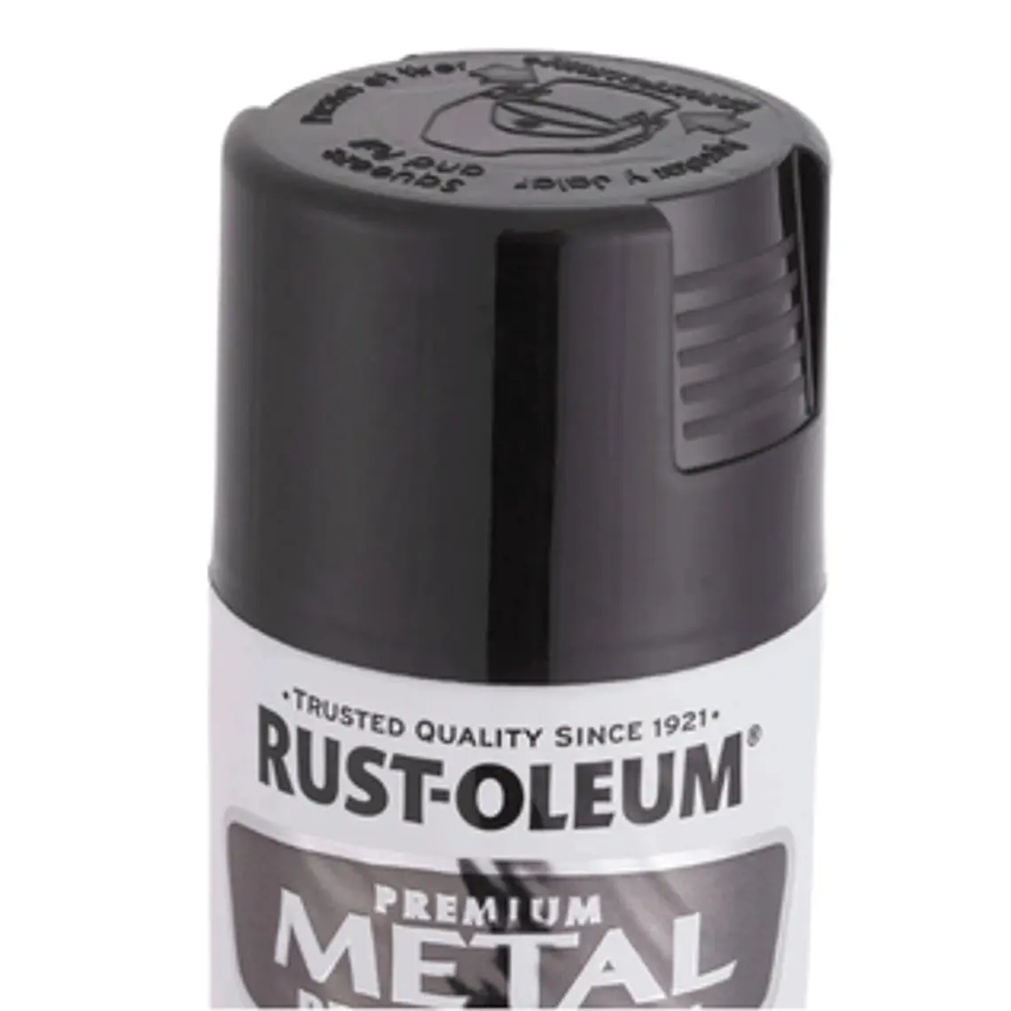 Rust-Oleum Metal Protection Negro Brillante 340 g 4
