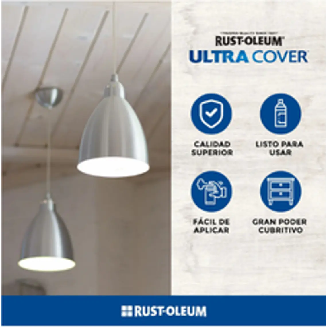 Rust-Oleum Ultra Cover 2X Blanco Brillante 340 g 4