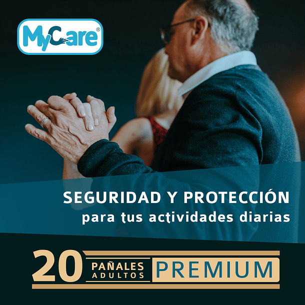 120 Pañales Premium Adulto MyCare 6