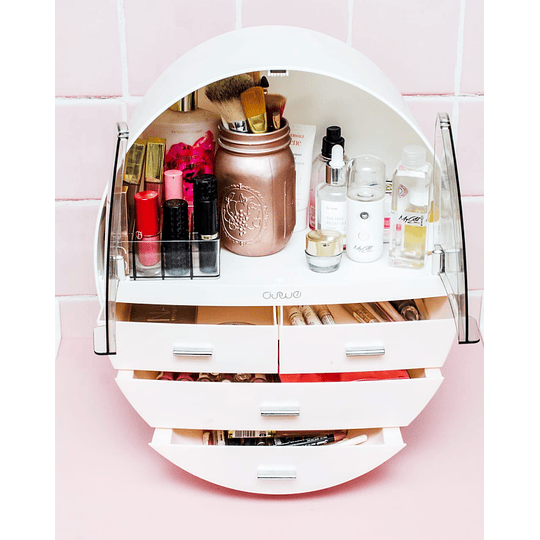 Organizador para cosméticos + organizador de labiales de regalo. 