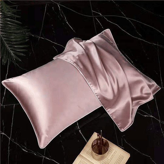 Funda Almohada ROSA  100% (MULBERRY SILK)