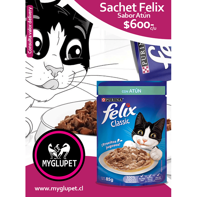 Sachet Felix Atún 85 gr 