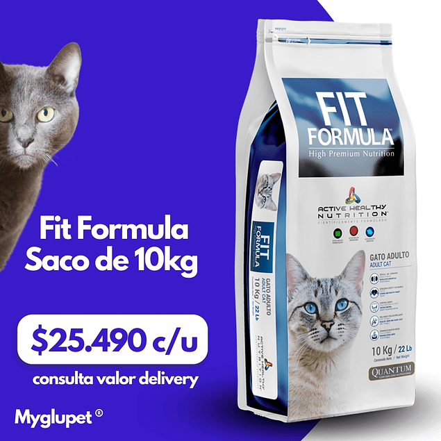 Fit Formula para gatos 10 kilos