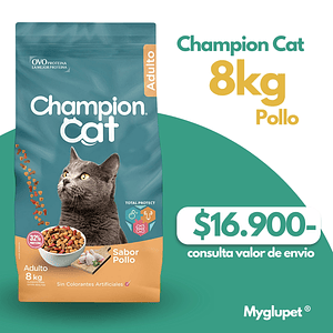 Champion Cat Adulto 8 kilos sabor Pollo
