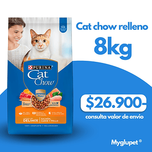 Cat Chow Relleno Adulto Delimix 8 kilos 