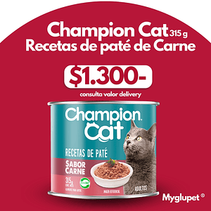 Champion cat Recetas de pate de Carne 315gr