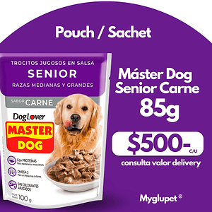 Sachet Master Dog Senior Carne 85g