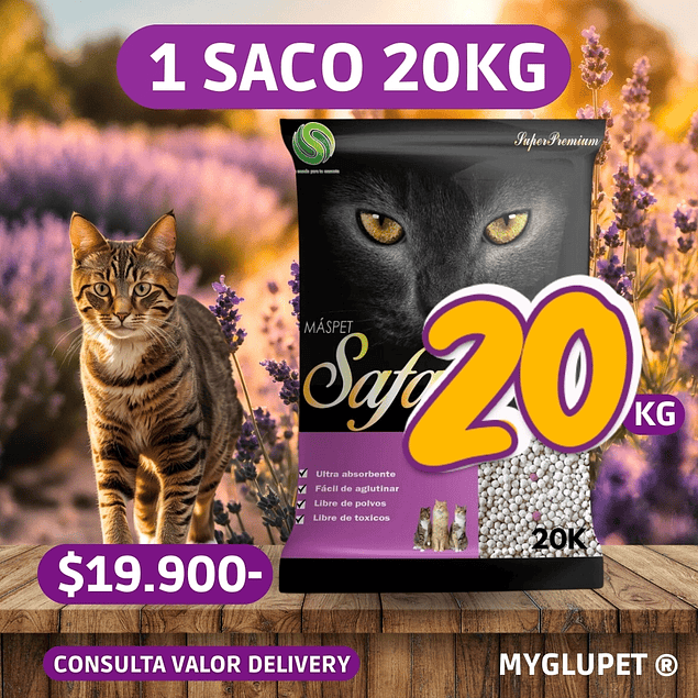 Safari Arena Sanitaria Premium 20 kilos