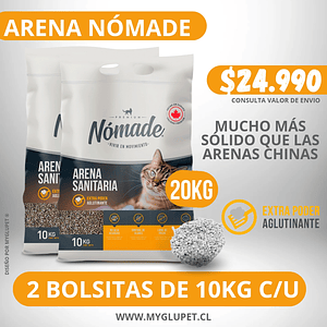 Arena Nomade 20 kilos