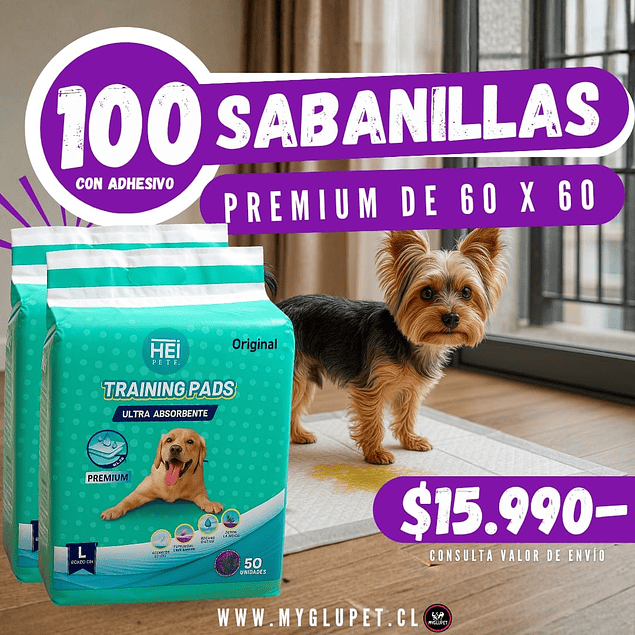 Hei Sabanillas Premium 60x60 de 100 unidades