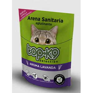 Topk9 Arena Sanitaria Aglutinante de 2 kilos