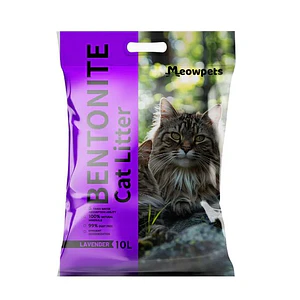 Meowpets Arena Sanitaria 4 kilos lavanda