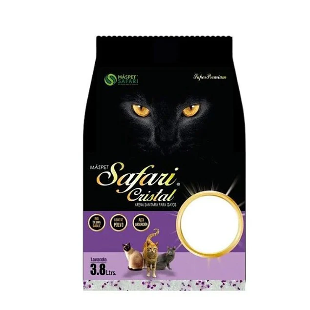 Safari Arena Cristal 8 bolsas de 3.8 litros