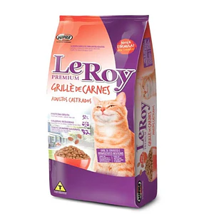 Leroy Grille de Carnes para Gatos Adultos Castrados
