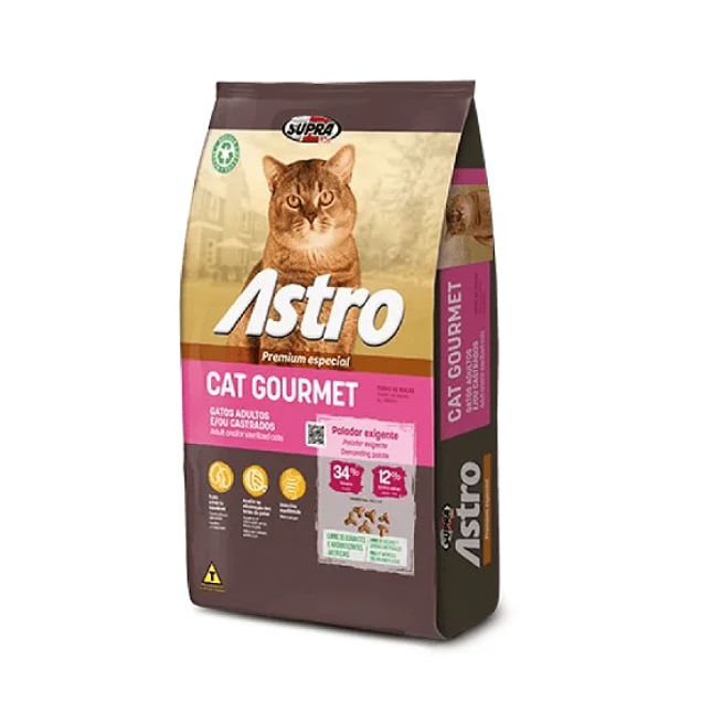 Astro Gato Adulto Gourmet 7KG
