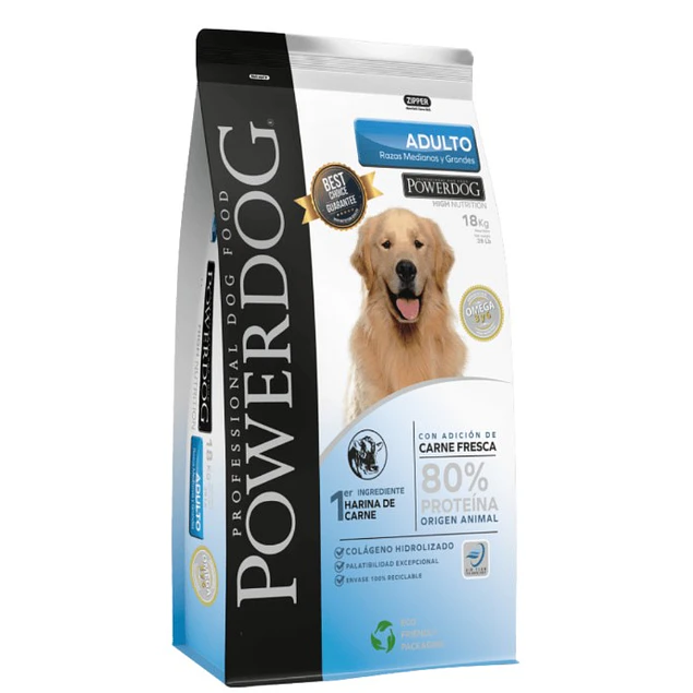 Powerdog Adulto 18 kilos