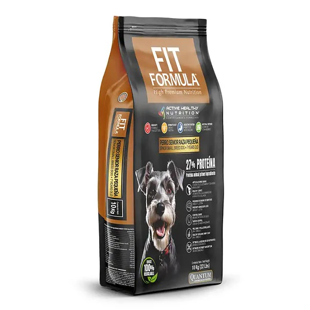 Alimento Fit Fórmula Senior Razas Pequeñas – 10 kg