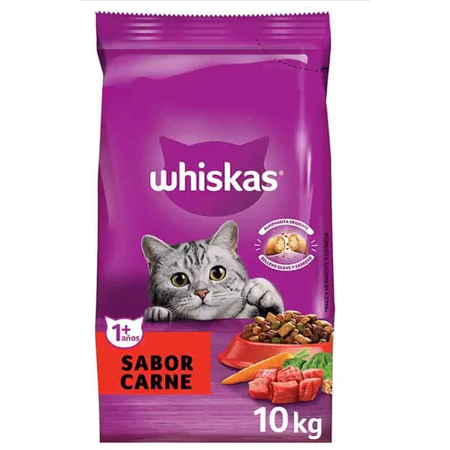 Whiskas – Alimento Seco para Gatos Adultos  10kg