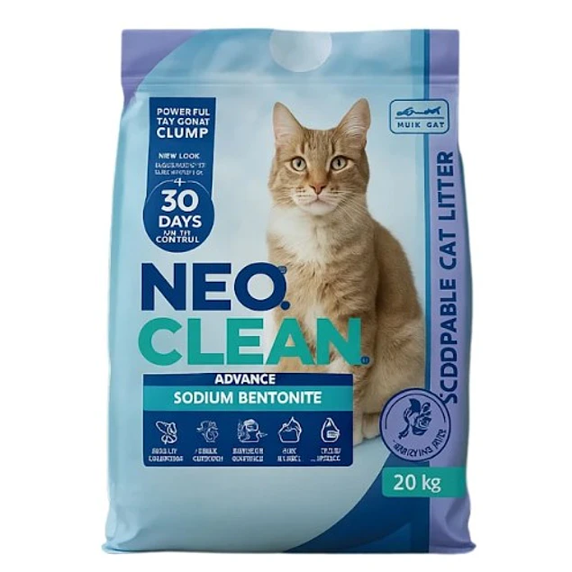 Arena para Gatos Neo Clean 20 kg