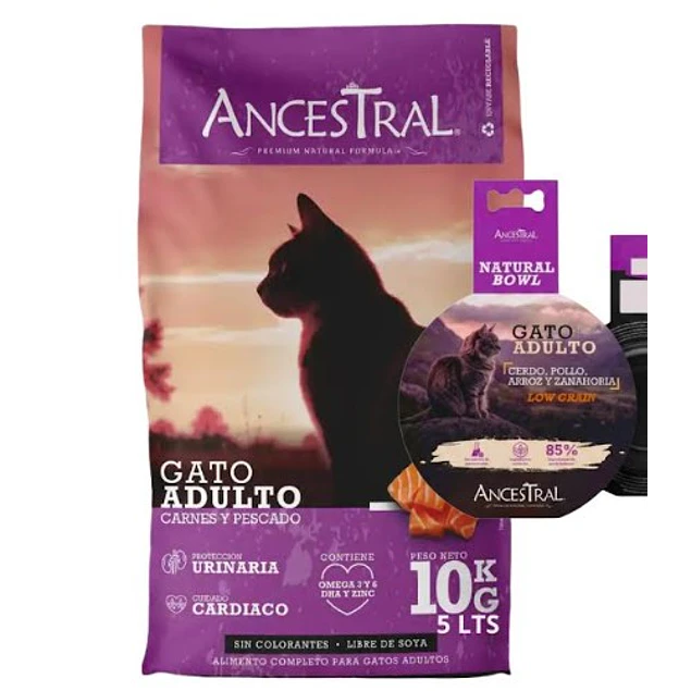 Ancestral Gato Adulto 10kg+ BOWL