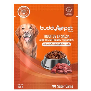 Sachet Buddy Pet Adulto Carne 100gr