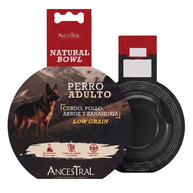 Ancestral Natural Bowl Perro