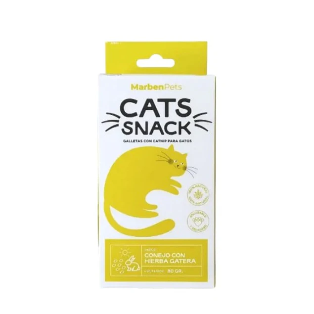  Cats Snack Conejo con Hierba Gatera
