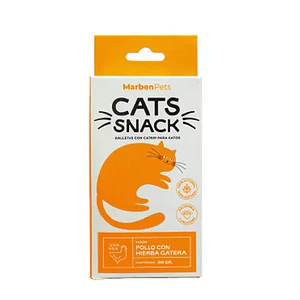 Cats Snack Pollo con Hierba Gatera