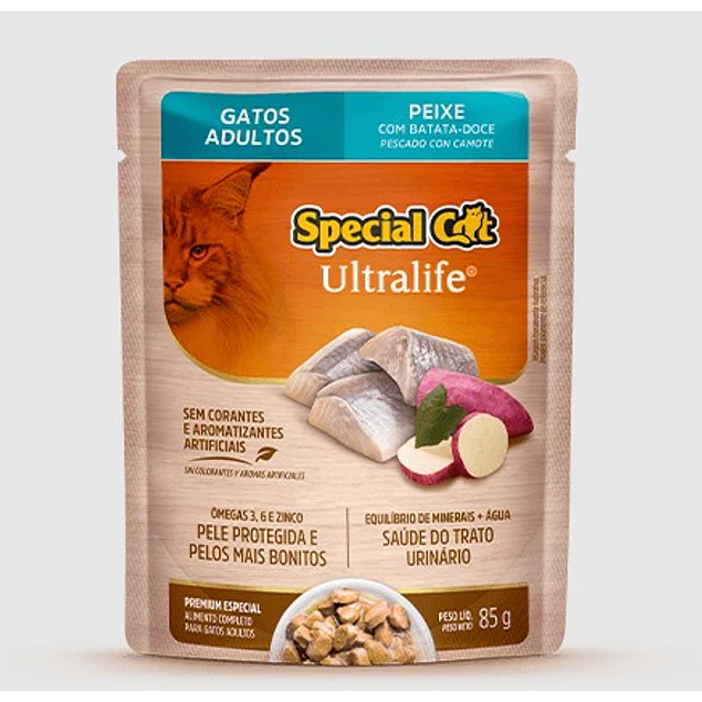 Sachet Special Cat Adulto Pescado 85gr