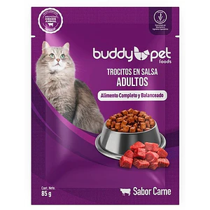 Sachet Buddy Pet Gato Carne 85gr