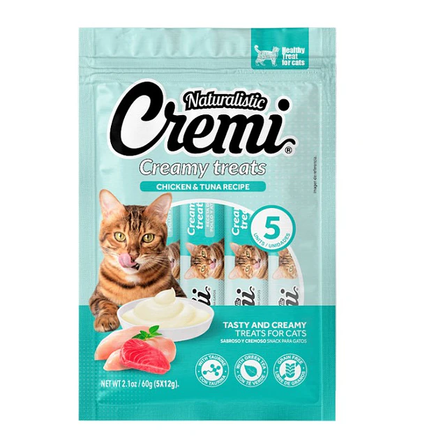 Naturalistic Cremi Pollo & Atun 60gr