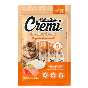 Naturalistic Cremi Salmon & Atun 60gr