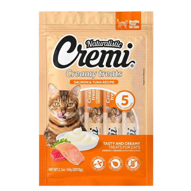 Naturalistic Cremi Salmon & Atun 60gr