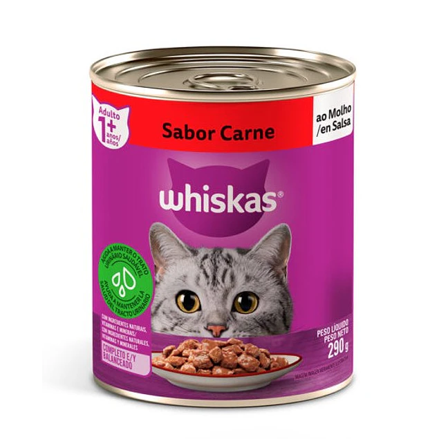 Lata Whiskas Carne