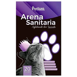 Arena Sanitaria Aglutinante PetLuxe Aromas 20kg