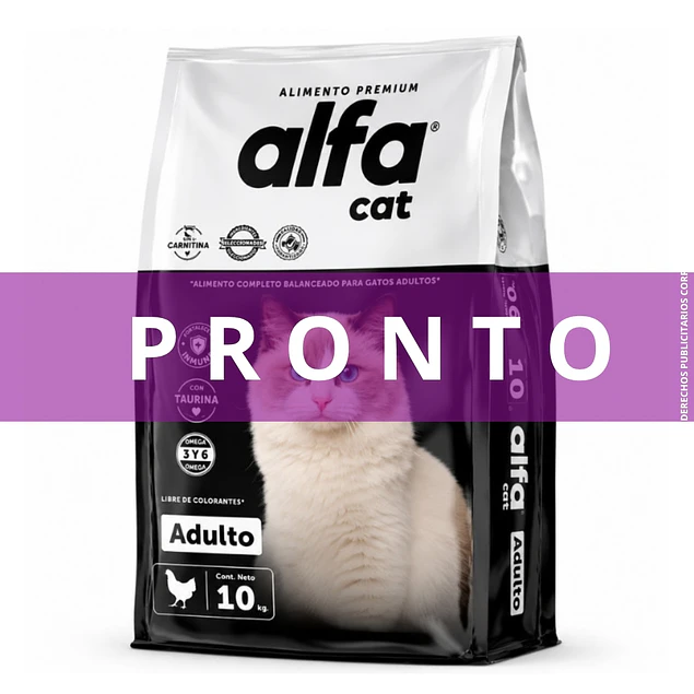 Alfa Cat Premium Gato Adulto 10 kg