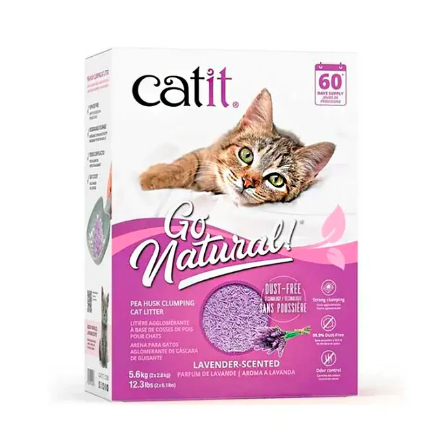 Catit Go Natural Arena Biodegradable Lavanda 5.6