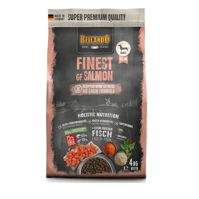 BELCANDO Finest Grain Free Salmon 4KG