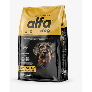 Alfa Dog Senior +7 Razas Pequeñas 10 kg