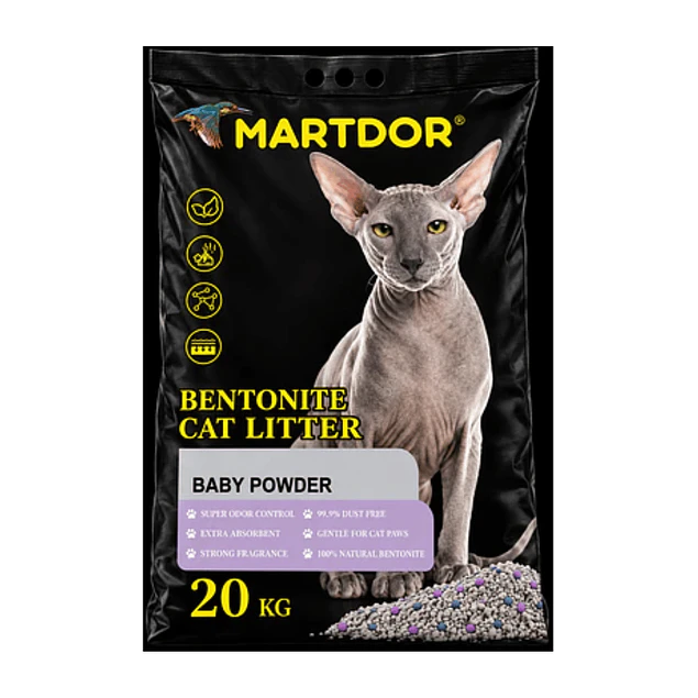 Arena Martdor talco de bebé 20 Kg