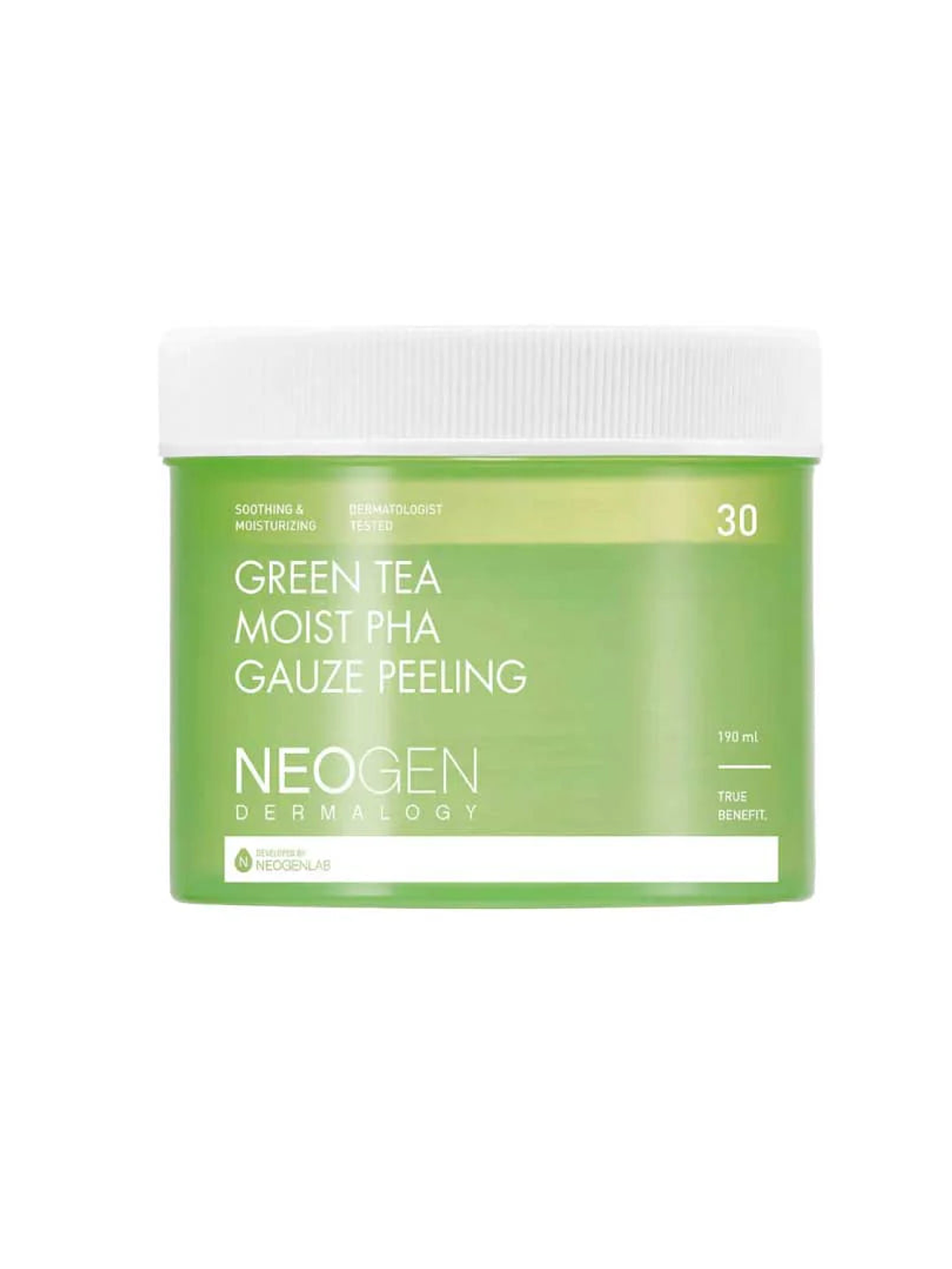 GREEN TEA MOIST PHA GAUZE PEELING 1