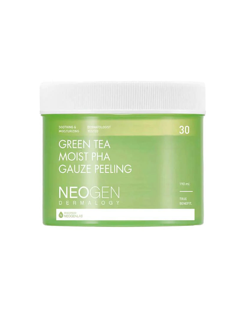 GREEN TEA MOIST PHA GAUZE PEELING 1