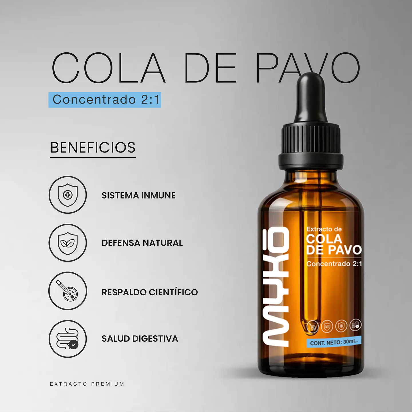 EXTRACTO COLA DE PAVO 1