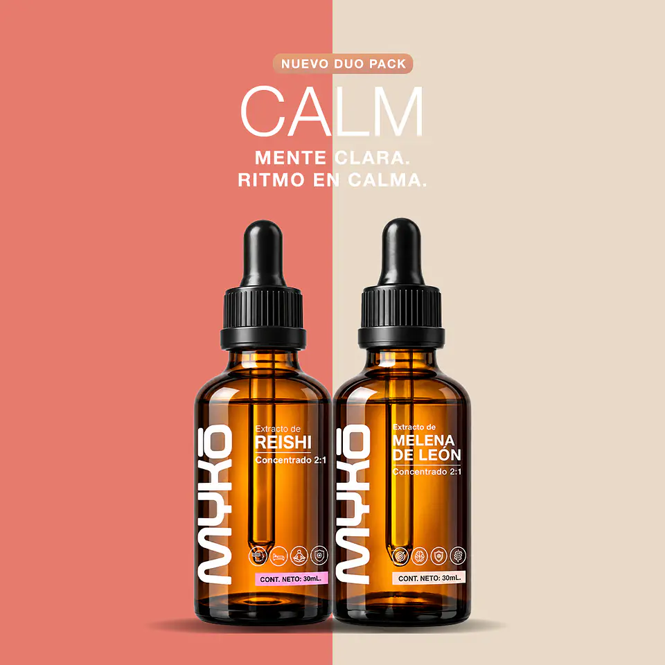 CALM: Melena de León + Reishi 1
