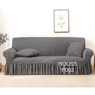 Fundas Sillón Sofá Turkas Texturizada Y Elasticadas 3 Cuerpos