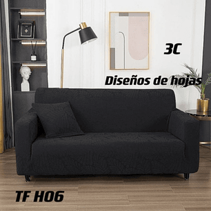 Fundas Sillon Sofa Texturizada Y Elasticadas 3 Cuerpos