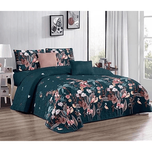 Cubrecama Quilt De Verano 1.5 Plaza